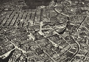 Berlin: The City seen from an airplane