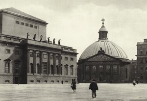 Berlin: Church of St Hedwig by Sasha Stone