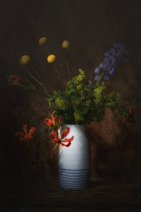 Elegant Floral Still Life