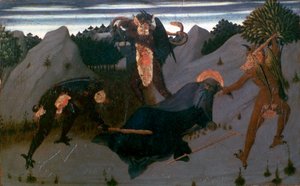 St Anthony Beaten by Devils