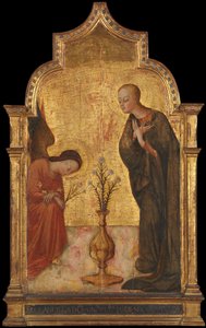 The Annunciation, ca. 1435 by Sassetta