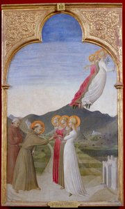 The Mystical Marriage of St. Francis of Assisi by Sassetta