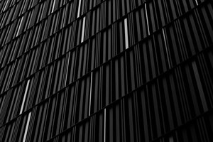 Dark Striped Architecture by Satoshi Hata
