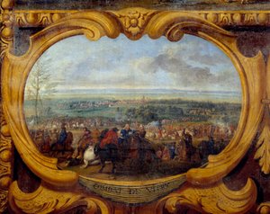 The Actions of Louis II of Bourbon, Prince of Conde, Battle of Vitry (detail) by Sauveur Le Conte