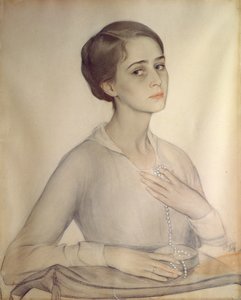 Portrait of Olga Spesivtseva by Savelij Abramovich Sorin