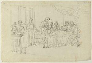 Sickbed Scene