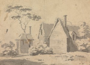 A Dwelling by Sawrey Gilpin