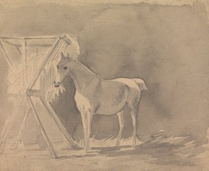 A Horse Grazing by Sawrey Gilpin