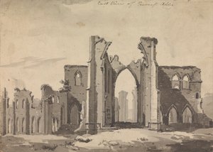 East View of Furness Abbey by Sawrey Gilpin