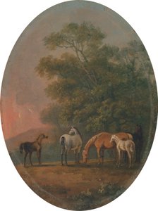 Mares and Foals by Sawrey Gilpin