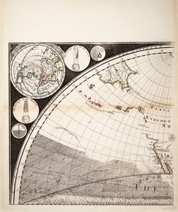 A New and Correct Map of the World (Section) by Sayer & Bennett