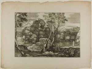 Landscape with a Dead Man and Two Priests