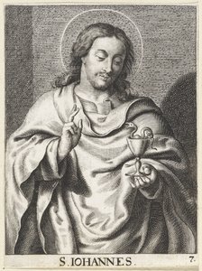 St. John the Evangelist by Schelte Adamsz. Bolswert (possibly)