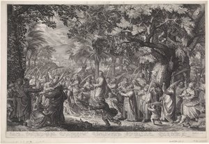 The Entry into Jerusalem by Schelte Adamsz. Bolswert