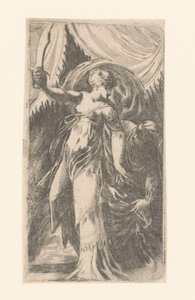Judith with the Head of Holofernes in a Bag