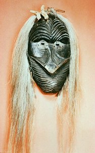 Ceremonial Mohawk Mask by School American