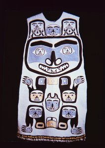 Chilkat Dress, Tlingit Tribe by School American