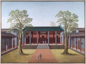 Honam Temple - Hall of the Mystery of Nirvana by School Chinese