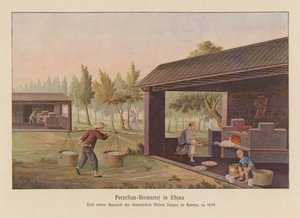 Making porcelain in China by School Chinese