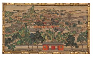 One of Twenty-Four Scenes from Dream of the Red Chamber