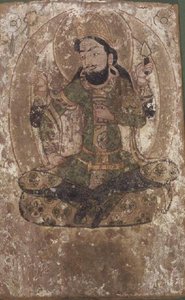 Roustem, the God of Silk, Chinese Turkestan, 6th-7th century BC
