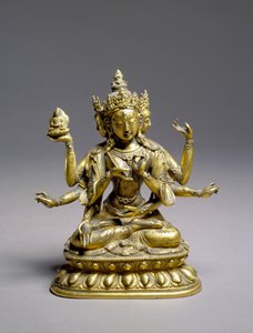 Seated Usnisavijaya, Qing Dynasty by School Chinese
