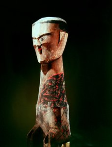Statuette, Zhou Dynasty (1046-256 BC), 4th - 3rd century BC (detail)