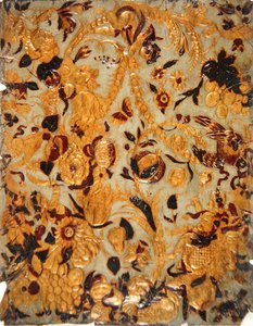 Gold wallpaper by School Dutch