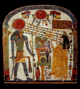 Art of Ancient Egypt: Stele de Taperet by School Egyptian