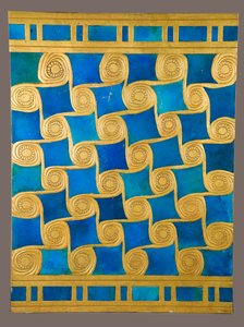 Reconstruction of Wall Decoration from the Temple of Amun at Malqata by School Egyptian