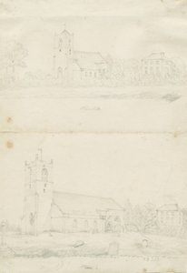 Blymhill Church: Pencil Drawings by School English