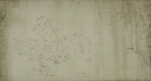 Map of Willesden, London (litho) by School English