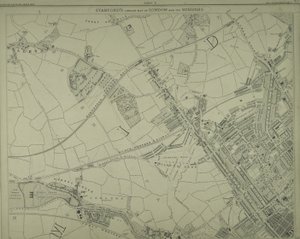 Map of Willesden, London by School English