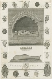 Mavesyn Ridware - Tomb of Sir Henry Mavesyn by School English