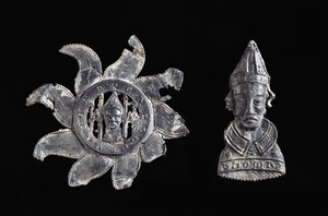 Pilgrim badges of Thomas Becket by School English