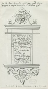 Rugeley Church (Old) - Monument to Rafe Weston