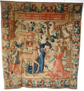 Allegorical Scene by School Flemish