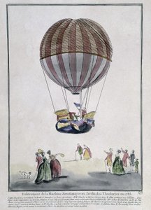 Aerostatic Machine Removal at the Tuileries Garden in 1783