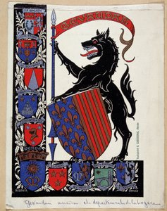 Coat of the Gevaudan by School French