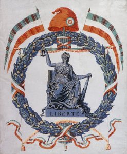Liberty: Allegory of the Revolution and the Republic by School French