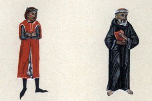 Marcabru, A Troubadour of the Middle Ages, illustration from 