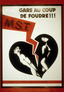 Poster Campaign for Safe Sex by School French