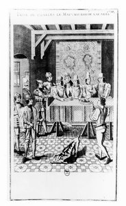 The Arrest of Charles II the Bad, King of Navarre, in 1356 by School French