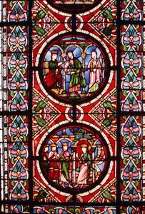 Window Depicting Scenes from the Life of St. Maurice