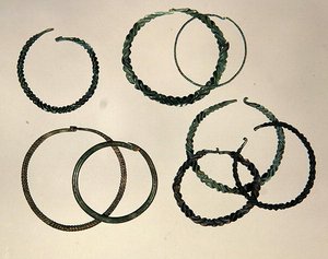 Jewellery Found in Nordhessen, Hallstatt Period by School German