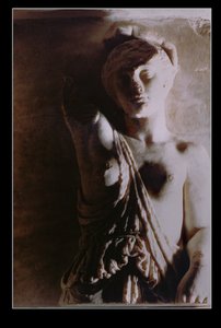 Figure of an Amazon, relief from the altar of Artemis, Temple of Artemis at Ephesus by School Greek