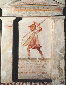 One of the Dioscuri (Castor or Pollux), Greek by School Greek