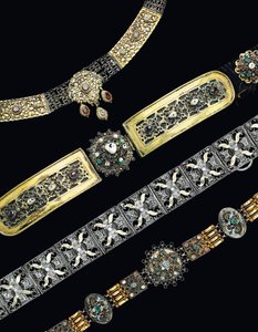 Four belts 17th - 19th century