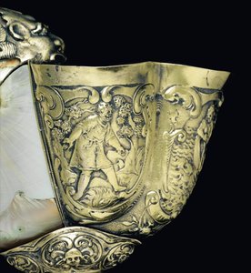 Mounted Nautilus Cup (detail)