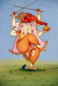Lord Ganesh Ganpati by School Indian